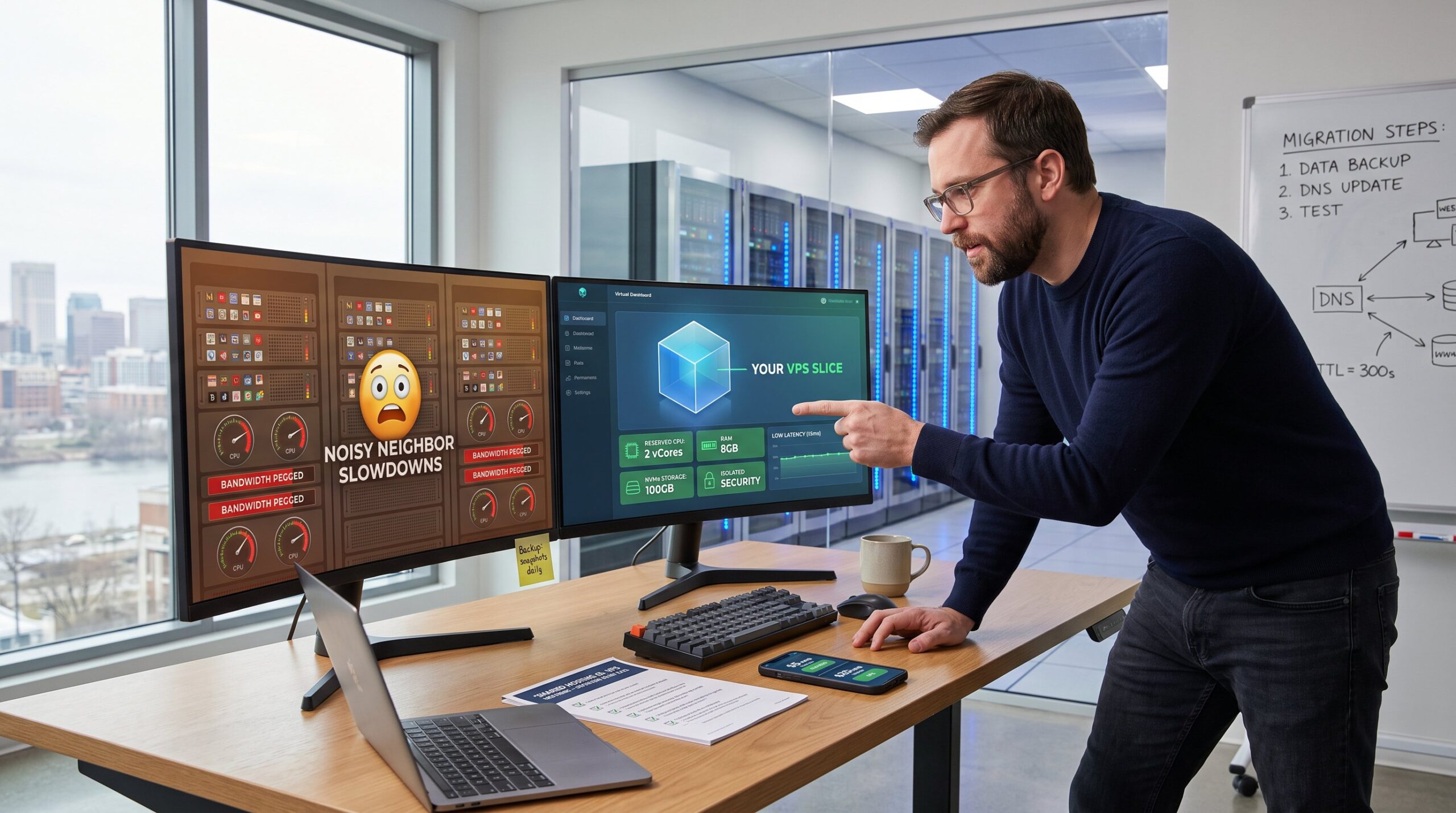 Shared Hosting vs. VPS Hosting